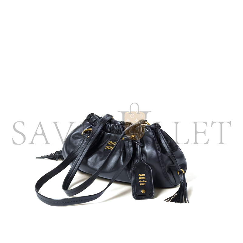 MIU MIU JOIE NAPPA LEATHER BAG 5BG306 (32*16*10.5cm) MIU MIU JOIE NAPPA LEATHER BAG 5BG306 (32*16*10.5cm)